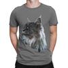Maine Coon Poster Novelty 100 Cotton TShirt Maine Coon Tops Tees For Unisex