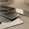 Stainless Steel Mirror Polishing Scraper Wiping Glue Bed Surface Treatment Agent Handmade DIY Leather Molding Sheet