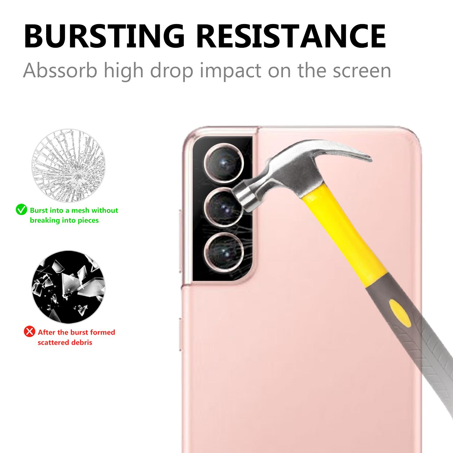 

HD Tempered Glass Camera Lens Protector for Samsung Galaxy S21 4G/5G Type A