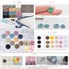 MYmama PlusSnap Starter Handy Press 240 Pairs of Storage Case Round DIY Nuance Set Set, Snaps, Included, Shape, Handicraft, Easy, Handmade, (12mm