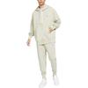 Nike Embroidered Logo French Terry Hoodie Men Top Stone DA0024-230