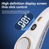 Portable Hanging Neck Fan Rechargeable Personal Neck Ventilator Digital Display Personal Cooling For Outdoor Travel Sports