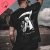 Cool Biker Drinking Beer Skull Graphic Men Cotton T - shirts Summer Punk Rock Clothes Halloween Party Tops Ropa Hombre Camisetas