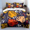 Tropical Three-Piece Set For Decor  Kid'S And Adults' Bedroom Decor, Exquisite Three-Piece Bedding Set Gift
