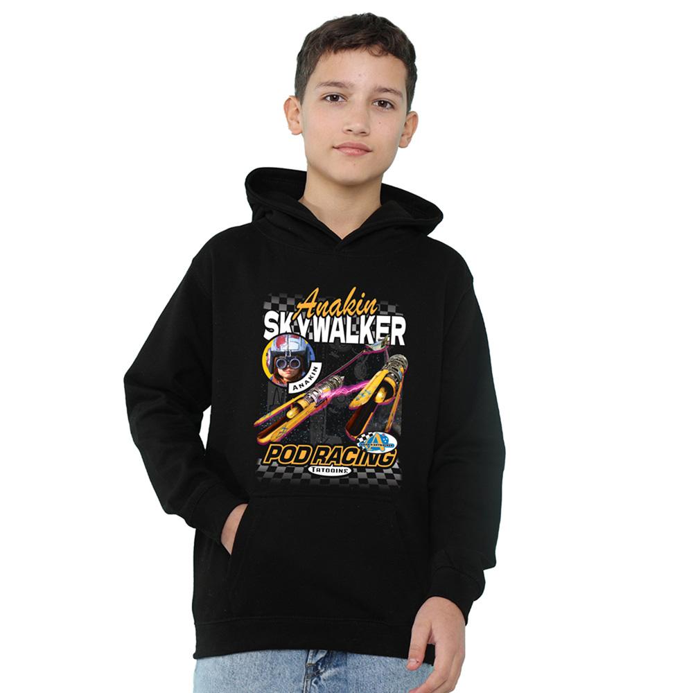 Star Wars: Episode I The Phantom Menace Childrens/Kids Tatooine Pod Racing Anakin Skywalker Hoodie