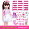 Interactive Smart Doll Set with Changeable Clothes - Princess Toy for Girls, Perfect Birthday Gift