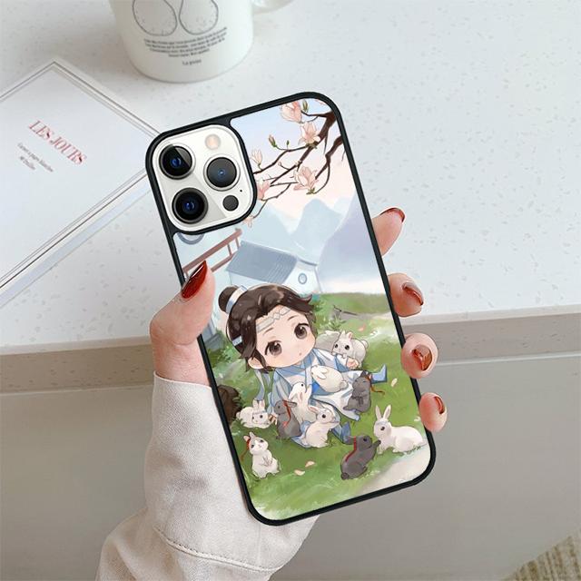 

Чехол для телефона Неукротимый Лань Чжань Вэй Ин для iPhone 17 Air 13 12 14 15 16 Чехол для Apple Pro Max 6S Plus iPhone 15