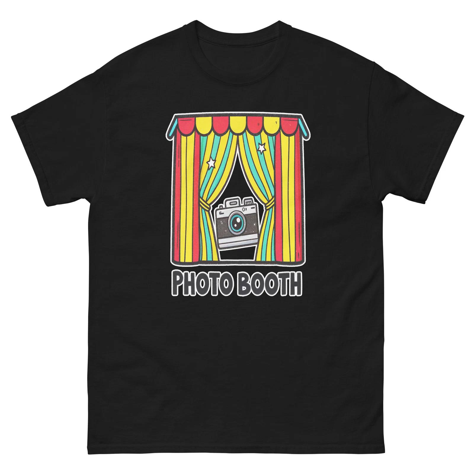 Photo Booths Nightclub Bar Nightlife Party T-Shirt XL