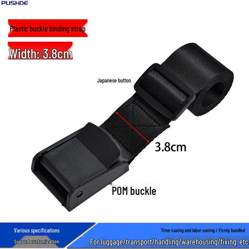 Polyester Strap with D-ring Buckle for Cargo Securing and Pallet Tensioning