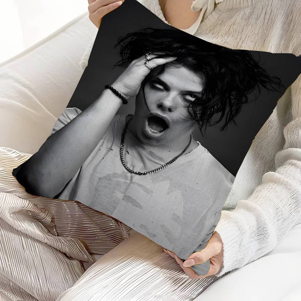 YYungblud Rock Singer Office Cushion Pillowcase Car Cushion CoverXCM Lumbar Pillowcase Sofa Pillowcover