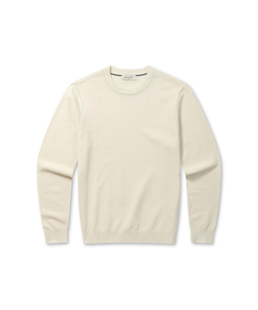 BRENTWOOD [Essentials] Washable Round Neck Sweater Brwas26151Ivx