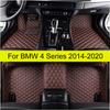 Car Floor Mats for BMW 4 Series Convertible CoupeCabriolet 2014 2015 2016 2017 2018    Auto Foot Pads Automobile