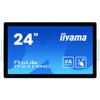 Iiyama ProLite TF2415MC-B2 moniteur à écran tactile 60,5 cm (23.8") 1920 x 1080 pixels Noir Plusieurs pressions Multi-utilisateur