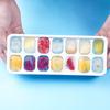 Silicone Ice Cube Mold - Flexible, Food-Grade, Easy-Release for Home