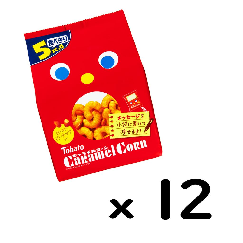 Tohato 5P Caramel Corn 95g X 12 Bags