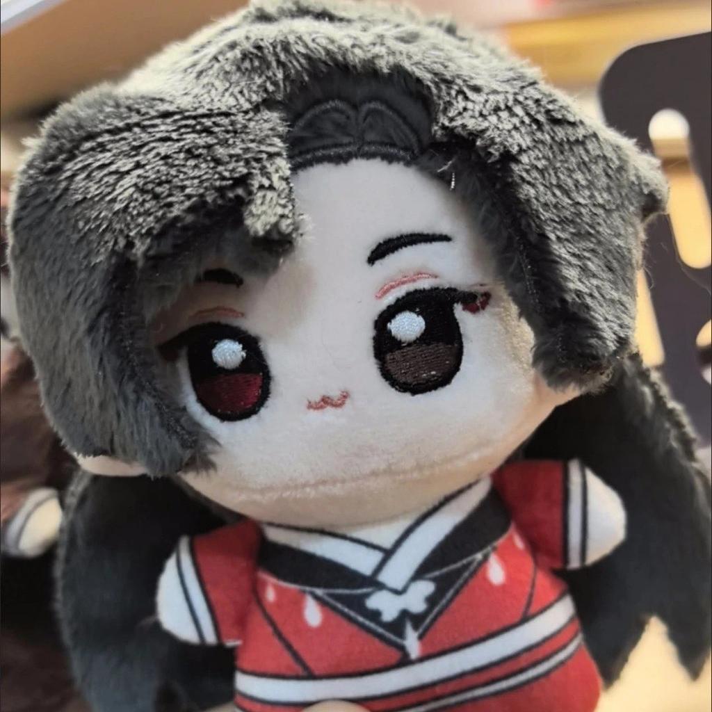 10Cm La Benedizione del Dio Ufficiale del Cielo Bambole di Peluche Ciondolo Regali di Festa Xie Lian San Lang Giocattoli Riempiti per Zaino Collezionisti dei Fan