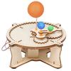 Technology Small Assembled Production Diy Moon And Sun Threesphere Wooden