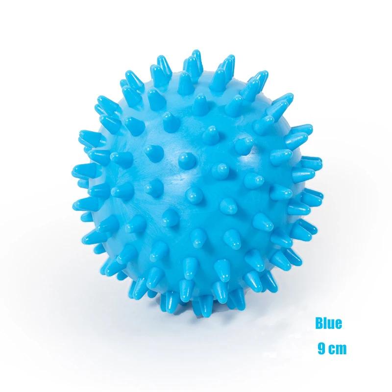 PVC Spiky Massage Ball Durable Sport Fitness Foot Pain Relief Plantar Fasciitis 9cm Yoga Massage Ball
