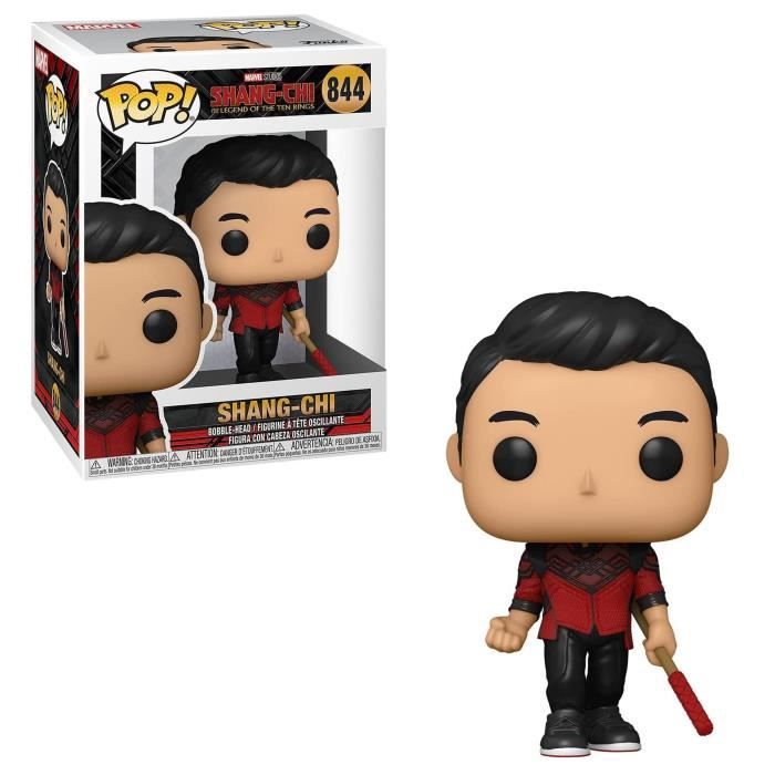Figurine Funko Pop! Marvel : Shang-Chi - Shang-Chi avec Bâton