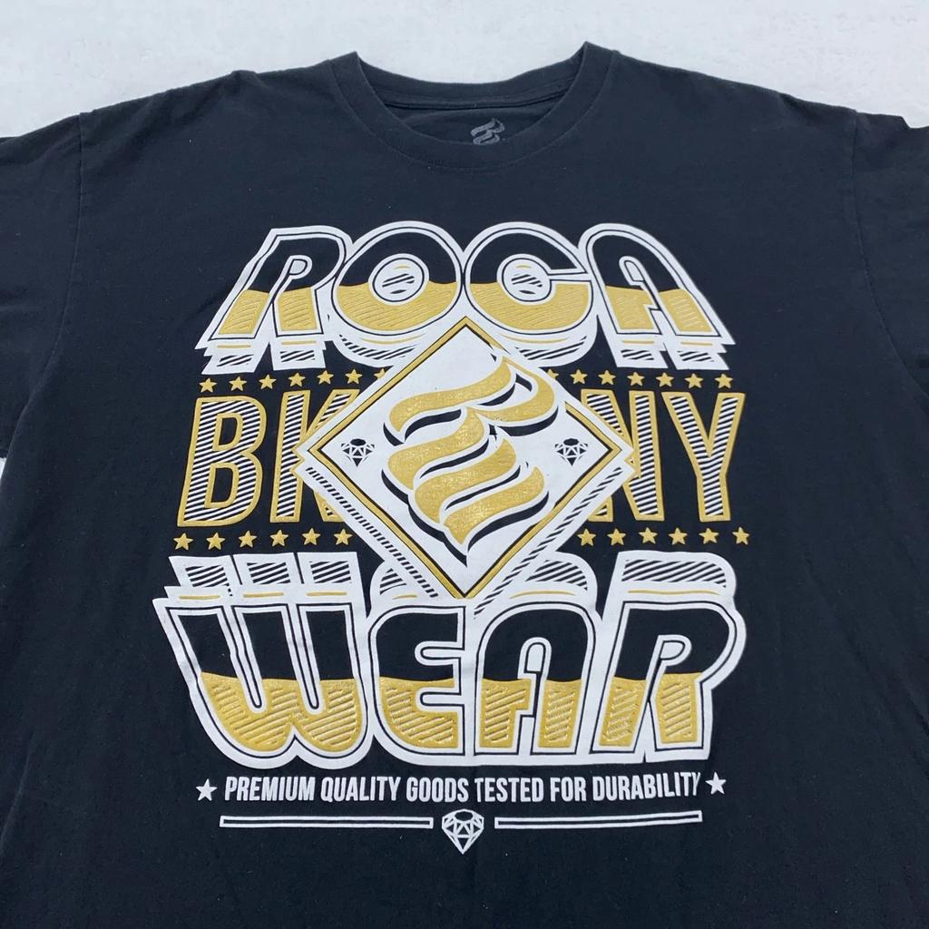 Rocawear Brooklyn 1999 Shirt Herren XL Grafik Hip Hop T-Shirt Urbane Streetwear y2k