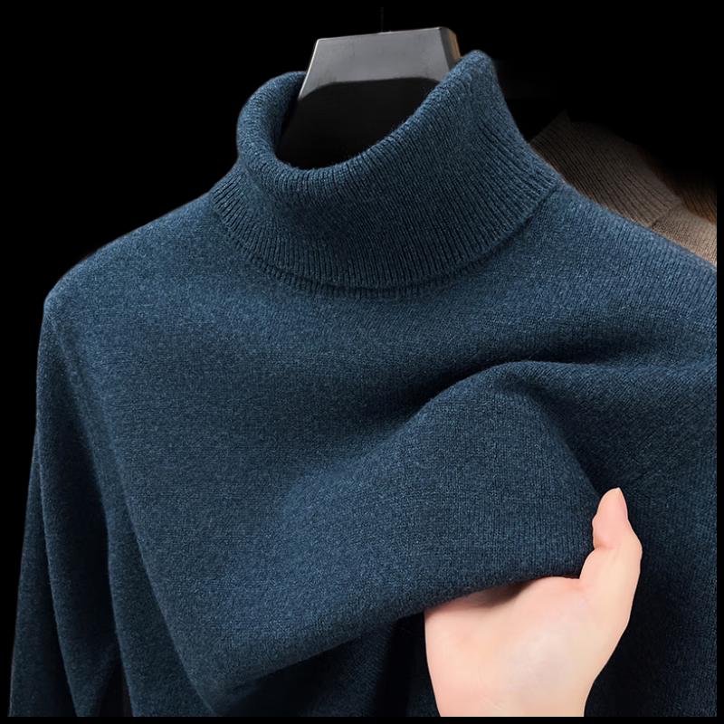 

Мужской свитер с высоким воротником Yi Li Teng из 100% чистой шерсти, утолщенный YTMFQ9002 L