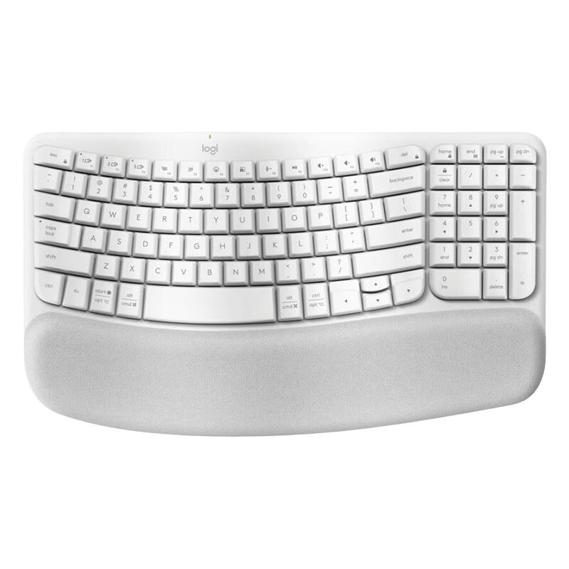 

Logitech Wave Keys Ergonomic Wireless Keyboard