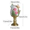 New Easter Eggs Home Decor Living Room Desktop Festive Atmosphere Decoration Resin Crafts Ornaments European Style