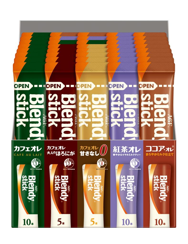 AGF Blendy Stick Assortment, 40 sticks [Stick Coffee] [Small Gift] [Assortment] [Perfect for Gifting]