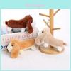 Basset Hound Soft Plush Doll Pendant With Short Hair Fabric For Birthday Gift