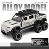 1:24  Defender 6X6 High Simulation Diecast Car Metal Alloy Model Car Children's toys collection gifts C334