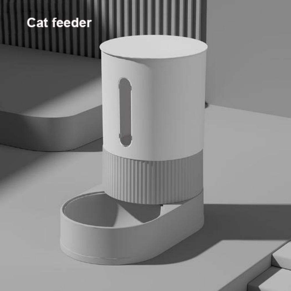 With Water Fountain Automatic Feeder Food Grade Large Capacity Dog Cat Food Bowl 9 Styles Universal