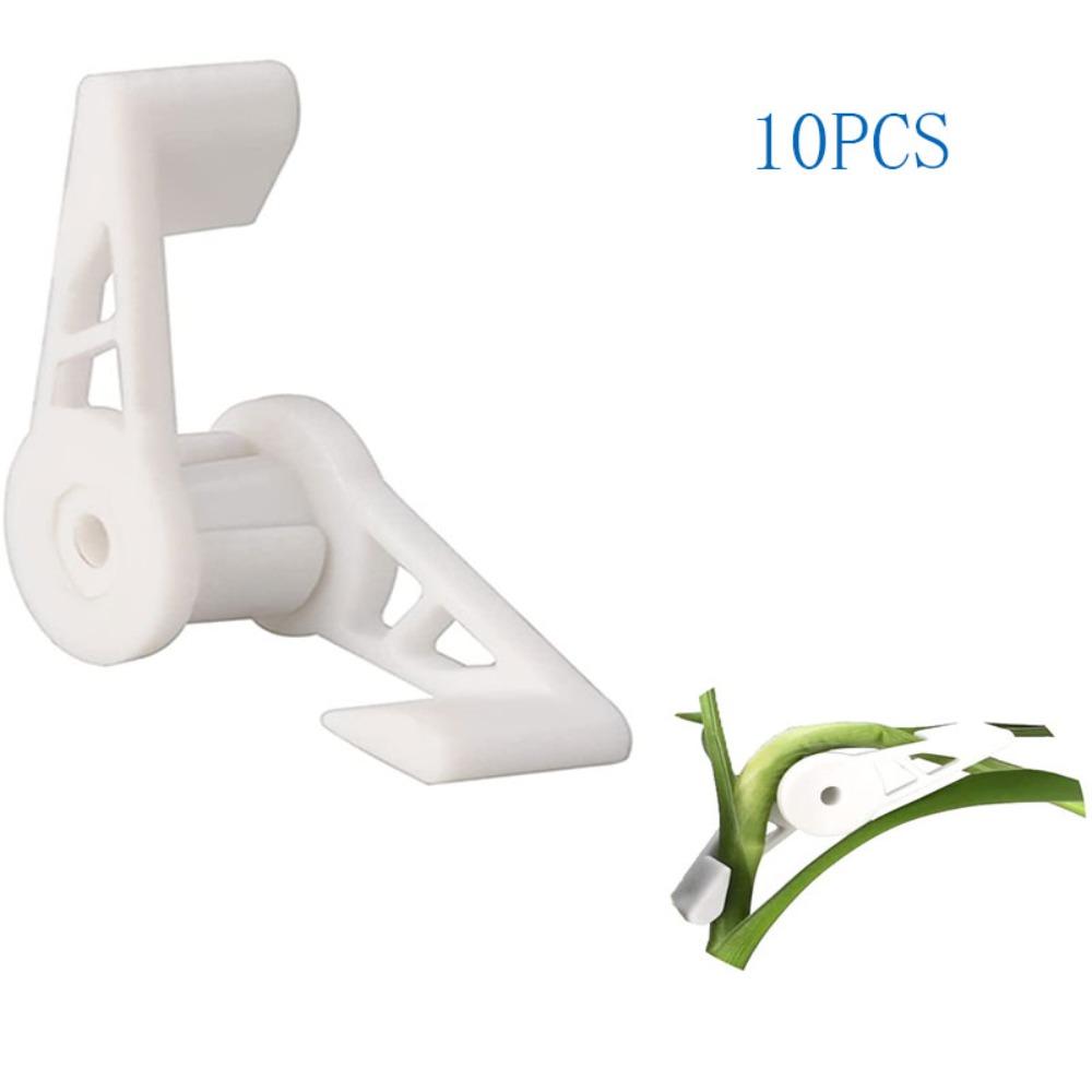 

10 шт./набор Новый регулируемый на 360 градусов фиксатор для растений Мини портативный зажим для растений Пластиковая пряжка для роста растений для садоводства