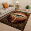 HD Freemasonry All Seeing Eye Symbol Evil Eye Living Room Non-Slip Area Rug Carpet for Bedroom Playroom Sofa,Home Decor Doormat