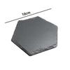 Natural Slate Stone Slab Natural Slate Coaster Reusable Heat Resistant Drink Coaster Anti Slip Japanese Style Table Coaster