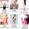Yoga Physiotherapie Elastisches Band, Fitnessstudio Widerstandsband, Sport Dehntraining Seil, Pilates Dehnfolie