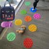 Kids' Silicone Sensory Integration Tactile and Massage Mat for Balance & Foot Therapy