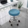 Soft Bar Round Stool Cover Breathable Seat Protector Easy Care Chair Slipcover  Home Use