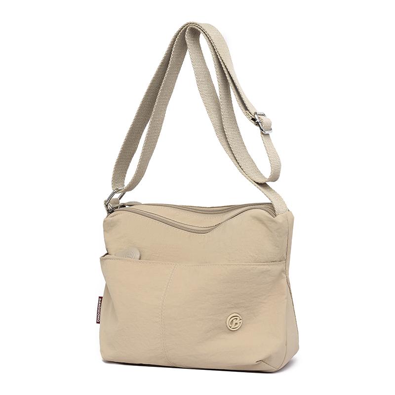 Crossbody Bag Lightweight Water-repellent Nylon Bag Women's Shoulder Bag