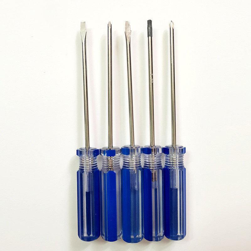 Game Console Manual Screwdriver Set: 3.0MM Phillips, Slot, T8 T9 T10 Hexagon, Plum Blossom, T-Type with Hole