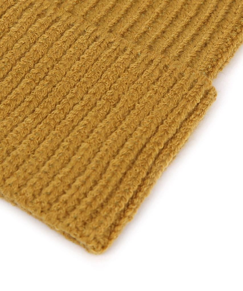 Eondeokeonteulol Slim Fit Beanie Beanie / Flex / Uc Overlap / Mustard