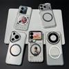 Magnetic Clear Phone Case for TECNO CAMON 20 4G,20 Pro 4G Card Insert DIY Photo Holder Soft TPU Cover