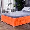 American Style Lace Bed Skirt Single Without Bed Surface King Twin Size Solid Color Elastic Band Bed Skirt  40cm Height Skirts