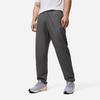 Li Ning Fitness Series Solid Color Logo Mid Waist Straight Leg Casual Pants Men Bottoms Road-Gray AYKT833-1