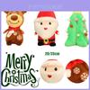 Adorável Papai Noel de Natal Alce Árvore de Natal Brinquedo de Pelúcia Boneca Macia Recheada Presente para Abraçar Crianças