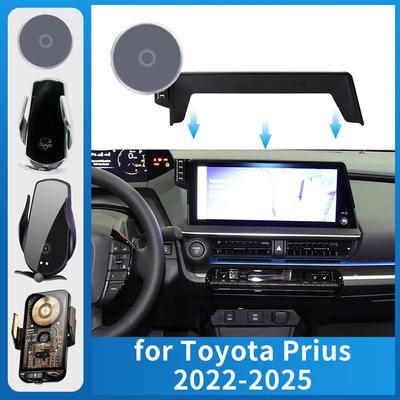 For Toyota Prius -2025 60 Series Car Phone Holder Screen Fixed Navigation Bracket Base Wireless Charging