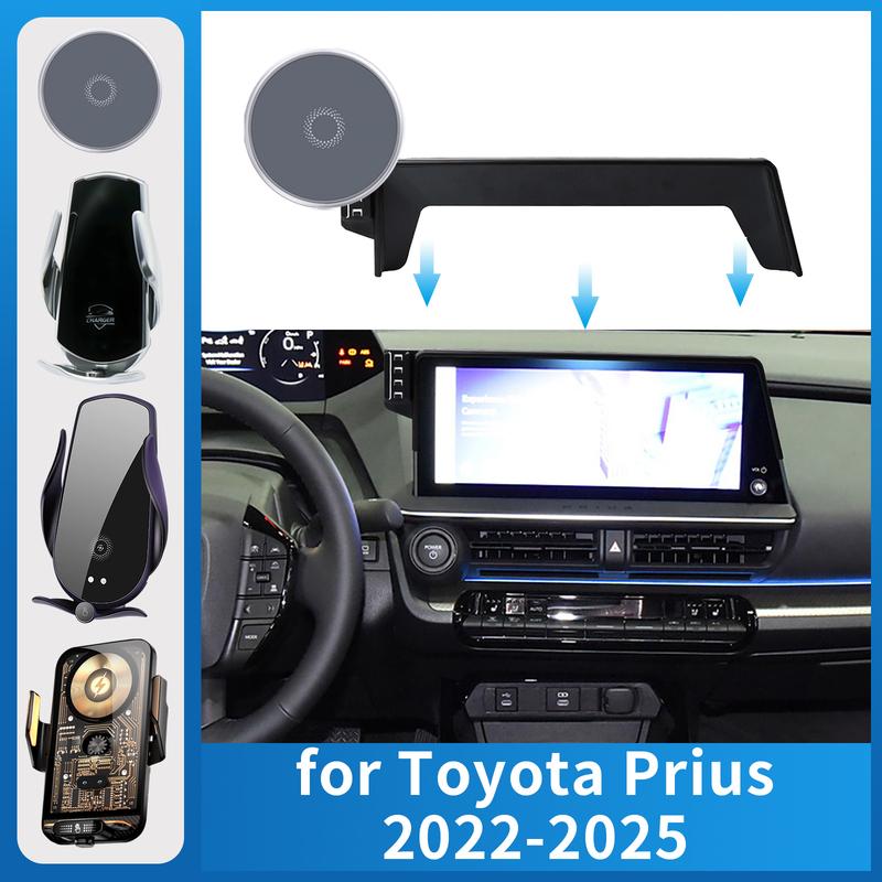 for Toyota Prius -2025 60 Series Car Phone Holder Screen Fixed Navigation Bracket Base Wireless Charging