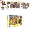 1000 Teile Papierpuzzle Sea Pirate King Collection, Miniatur-Cartoon Flachpuzzle