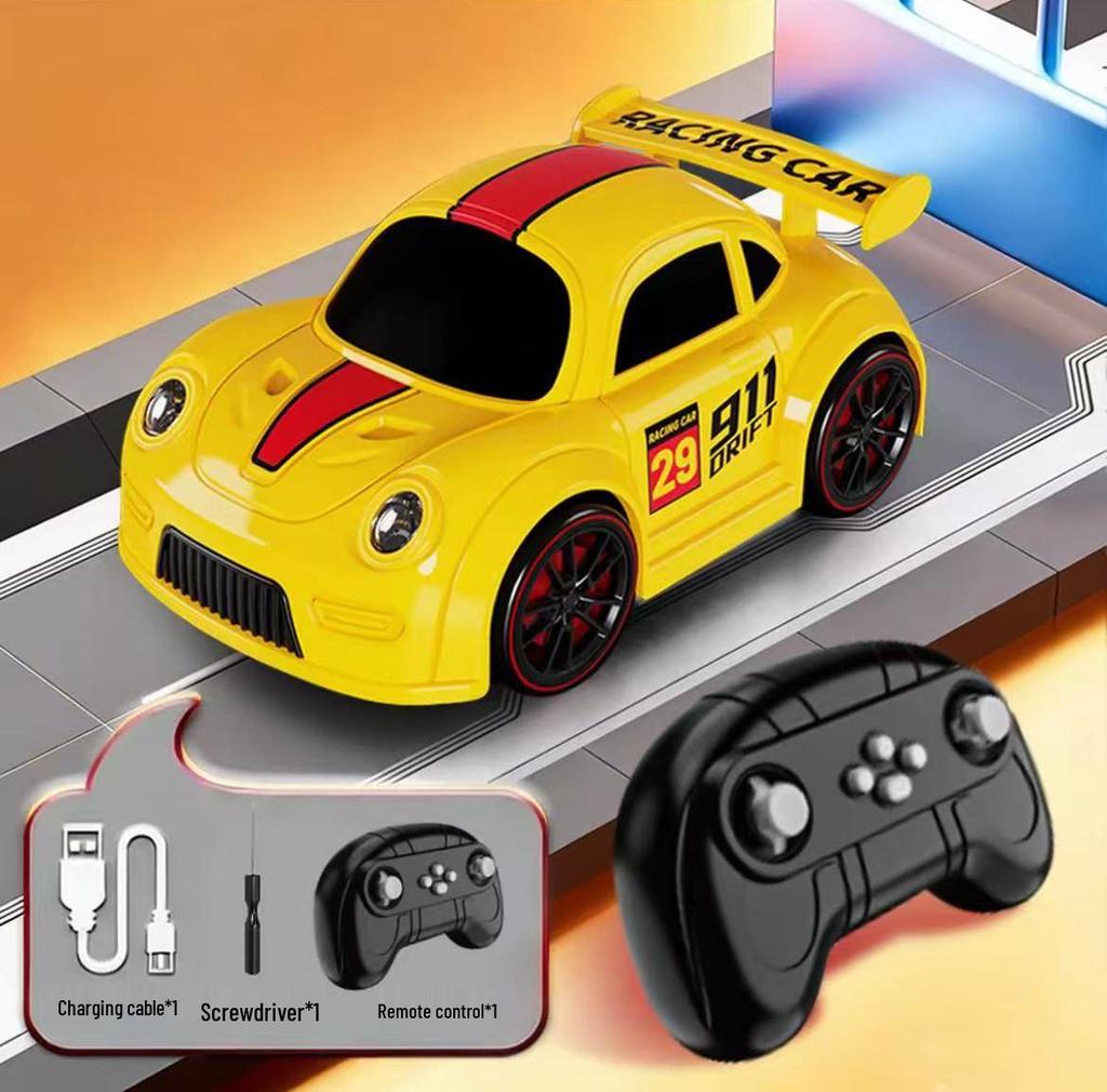 Mini Dual-Mode Remote Control Drift Car with Smart Induction