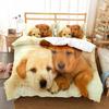 Милые собаки, животные, 3D комплекты постельного белья, милый хаски, пододеяльник, комплект детского одеяла, постельное белье, наволочка, домашние животные, собака