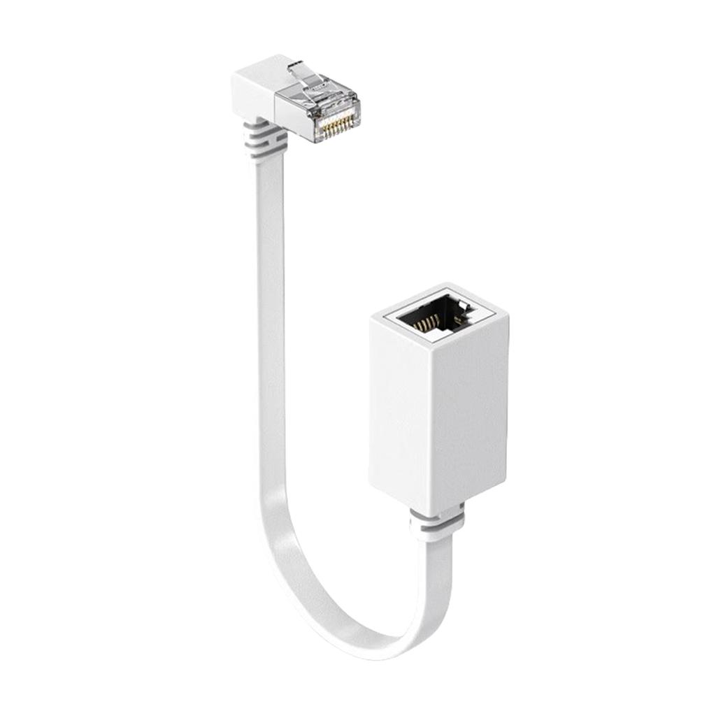 Cat7 Ethernet Extension Cable Networking Male to Female Connector Cord RJ45 Extender Cable 10G Gigabit LAN Cable for PC